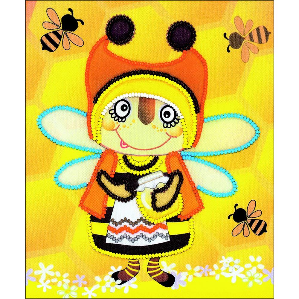 Granny Bee Beaded Embroidery Kit Granny Bee Beaded Embroidery Kit
